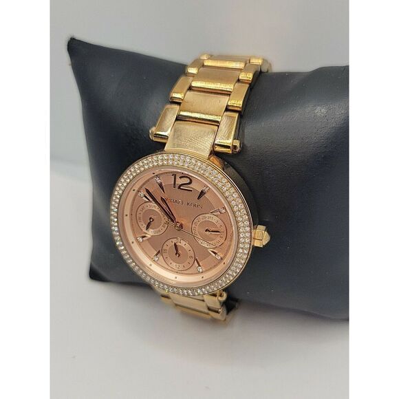 Michael Kors MK6352 Women's Stainless Steel Analog Dial Quartz Wristwatch AM113 - Picture 2 of 10